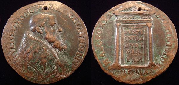 Julius III (1550-55) Jubilee Medal Holy Door Photo