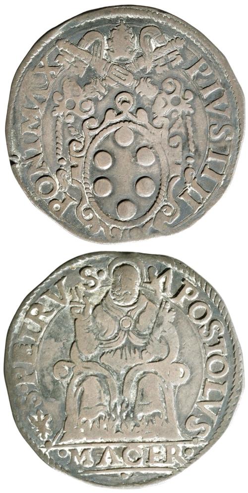 Pius IV (1559-65) Testone, Macerata Photo