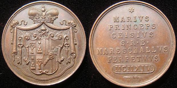 Sede Vacante 1914 Chigi Medal Photo