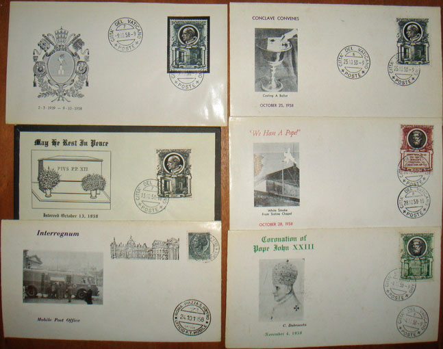 1958 Vatican Event Covers - Death of Pius XII Photo