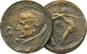 Paul VI 1975 Anno Santo Bronze Medal 60mm Photo