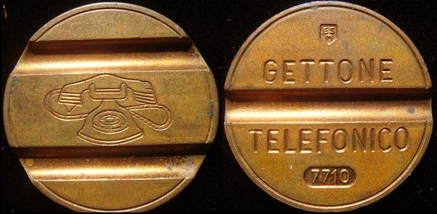 1977 Italy Telephone Token (Gettone) Photo