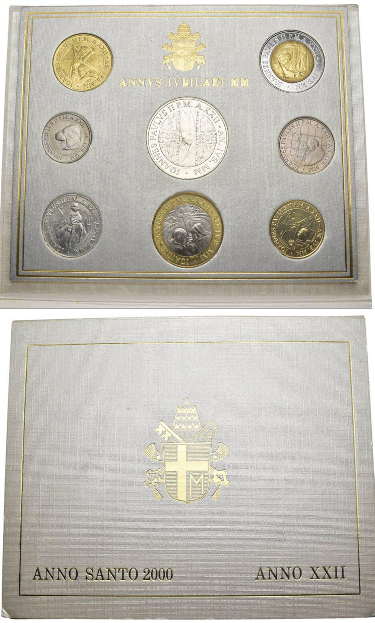 2000 Vatican Coin Set: Great Jubilee of 2000 Photo