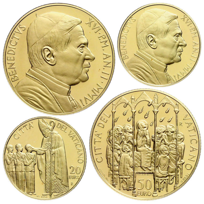 2006 Vatican Gold, Sacrament of Confirmation Photo
