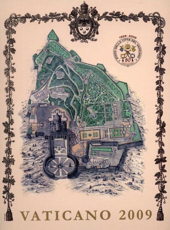 2009 Vatican Stamp Year Book Photo