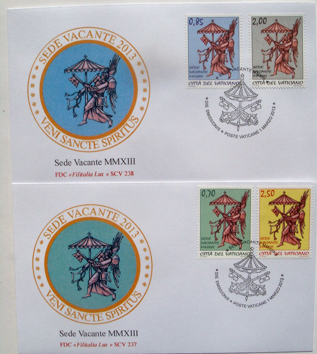 2013 Sede Vacante First Day Covers Photo