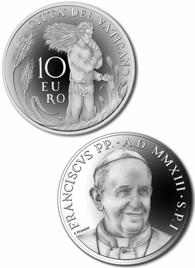 2013 Vatican 10 Euro Priestly Vocations Photo