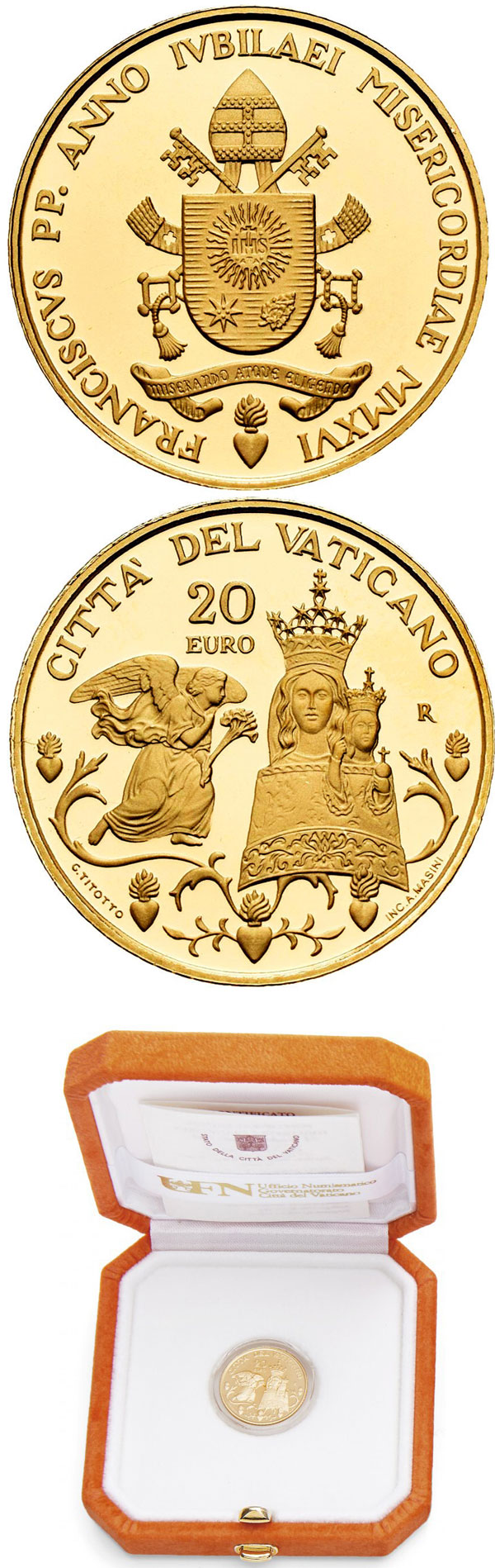 2016 Vatican Gold: Marian Shrine at Loreto Photo