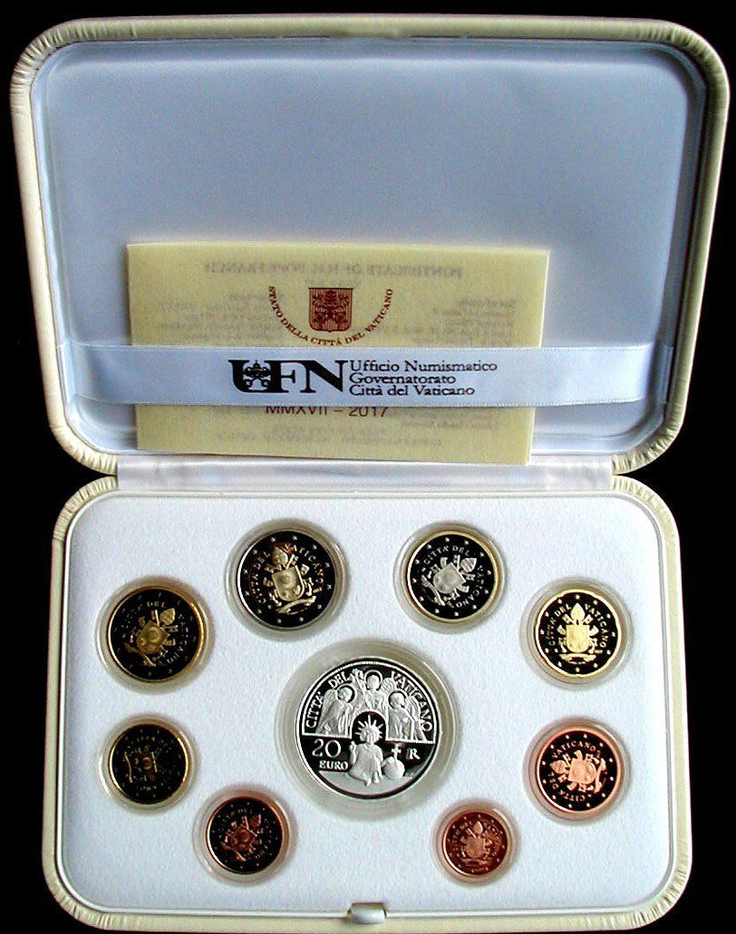 2017 Proof Set With 20 Euro Archangels Photo