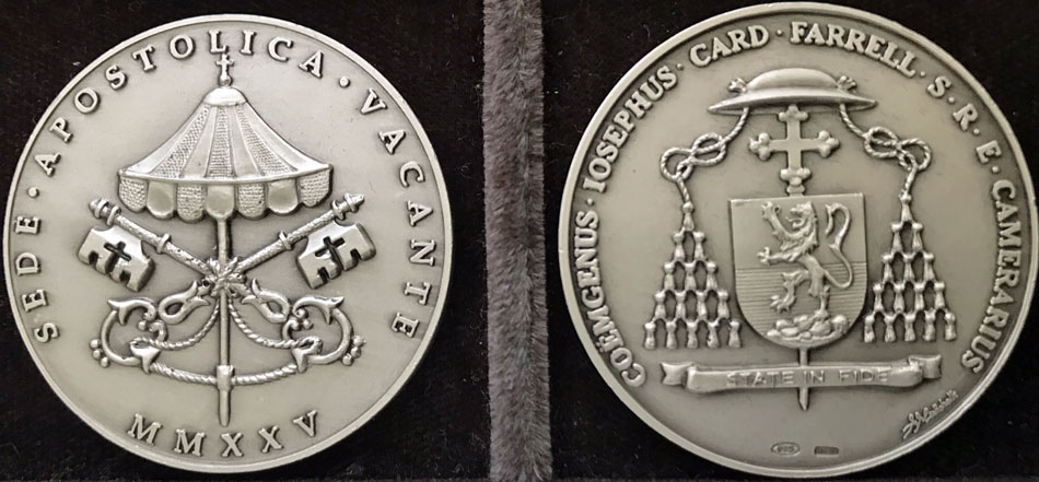 2025 Sede Vacante Silver Medal Photo