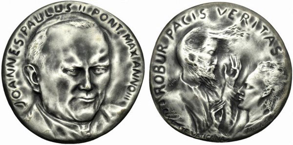 John Paul II Anno III Silver Medal Photo
