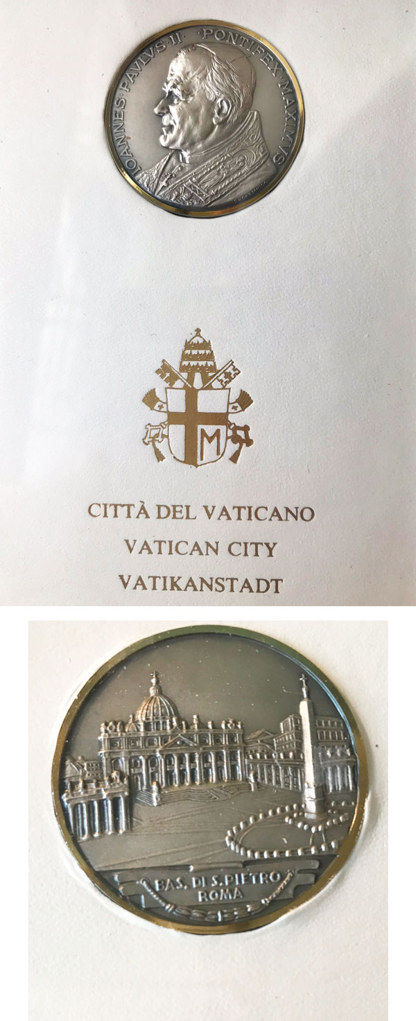 John Paul II Souvenir Medal 42mm Photo