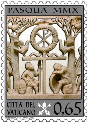 2010 Vatican €0.65 Stamp EASTER 2010 Photo