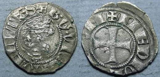 1355-78 Milan Sesino, Bernabo Visconti Coin Photo