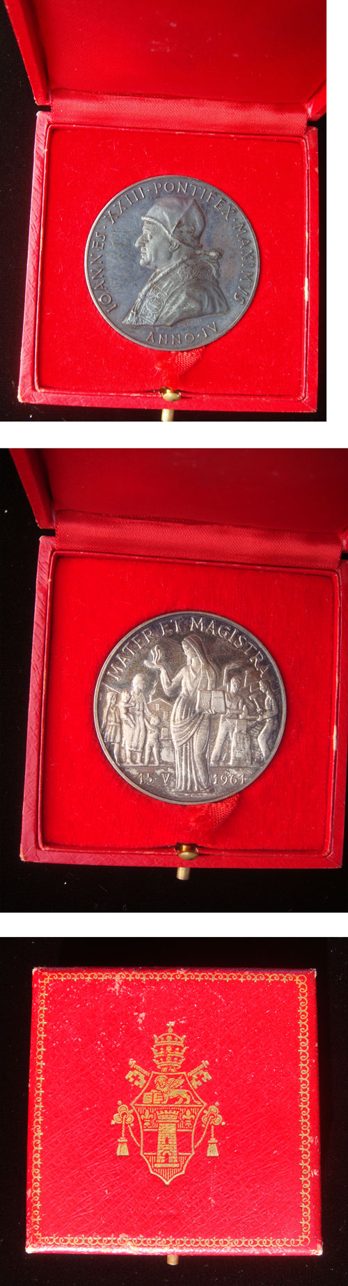 John XXIII Anno IV Medal, Mater Et Magistra Photo