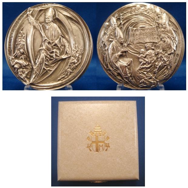 John Paul II Anno XV Silver Medal Photo