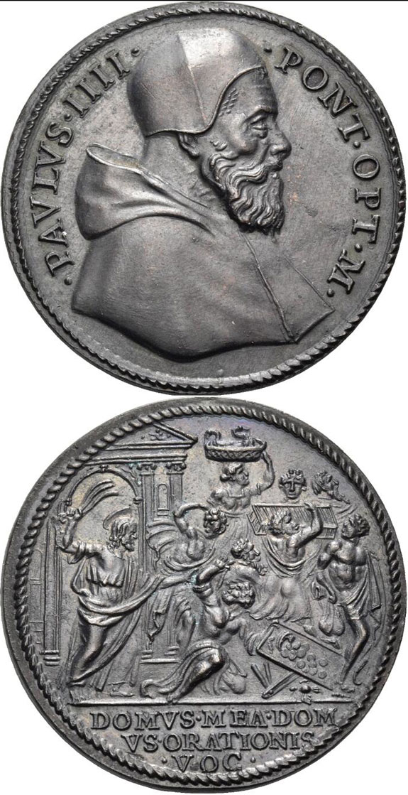 Paul IV (1555-9) Expulsion From the Temple Photo