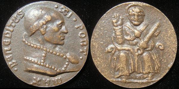 Benedict XI (1303-4) Cast Bronze Medal Photo
