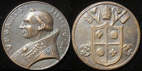Urban IV (1261-4) Cast Bronze Medal Photo