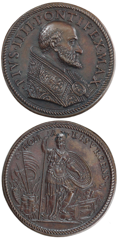 Pius IV (1560-5) Roma Resurgens Photo
