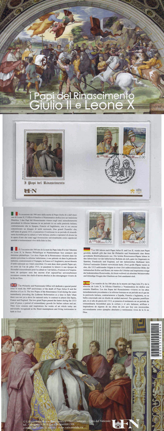 Renaissance Popes: Julius II, Leo X Folder Photo