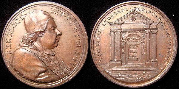 Benedict XIV (1740-58) A. IV Leonian Triclinium Photo