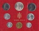 1964 Vatican Mint Set, 8 Coins BU Thumbnail
