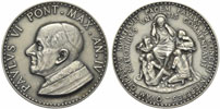 Paul VI (1963-78) Anno IV Silver Medal Thumbnail