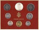 1974 Vatican Mint Coin Set, 8 Coins BU Thumbnail