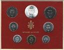 1975 Vatican Mint Coin Set, 8 Coins BU Thumbnail