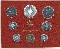 1976 Vatican Mint Coin Set, 8 Coins BU Thumbnail
