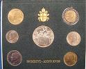 1996 Vatican Coin Set, 7 Coins B/U Thumbnail