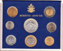 1997 Vatican Coin Set, 8 Coins B/U Thumbnail
