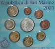 2003 San Marino Mint Set, 9 Euro Coins Thumbnail