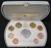 2003 Vatican Proof Set, 8 Euro Coins + Ar Medal Thumbnail