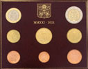2021 Vatican Coin Set of Pope Francis Thumbnail