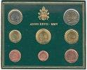 2005 Vatican Mint Set, 8 Euro Coins BU Thumbnail