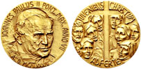 John Paul II Anno VII Gold, Silver & Bronze Thumbnail