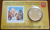 2013 Vatican Coin-Stamp Card John XXIII Thumbnail