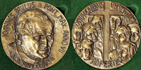 John Paul II Anno VII Bronze Medal Thumbnail