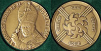 John Paul II Anno XXII Bronze Medal Thumbnail