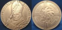 John Paul II Anno XXII Silver Medal Thumbnail
