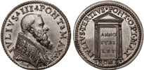 Julius III (1550-55) Holy Door 27mm Bronze Thumbnail