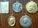 Lot of 5 John Paul II Medals ca. 1983 Thumbnail